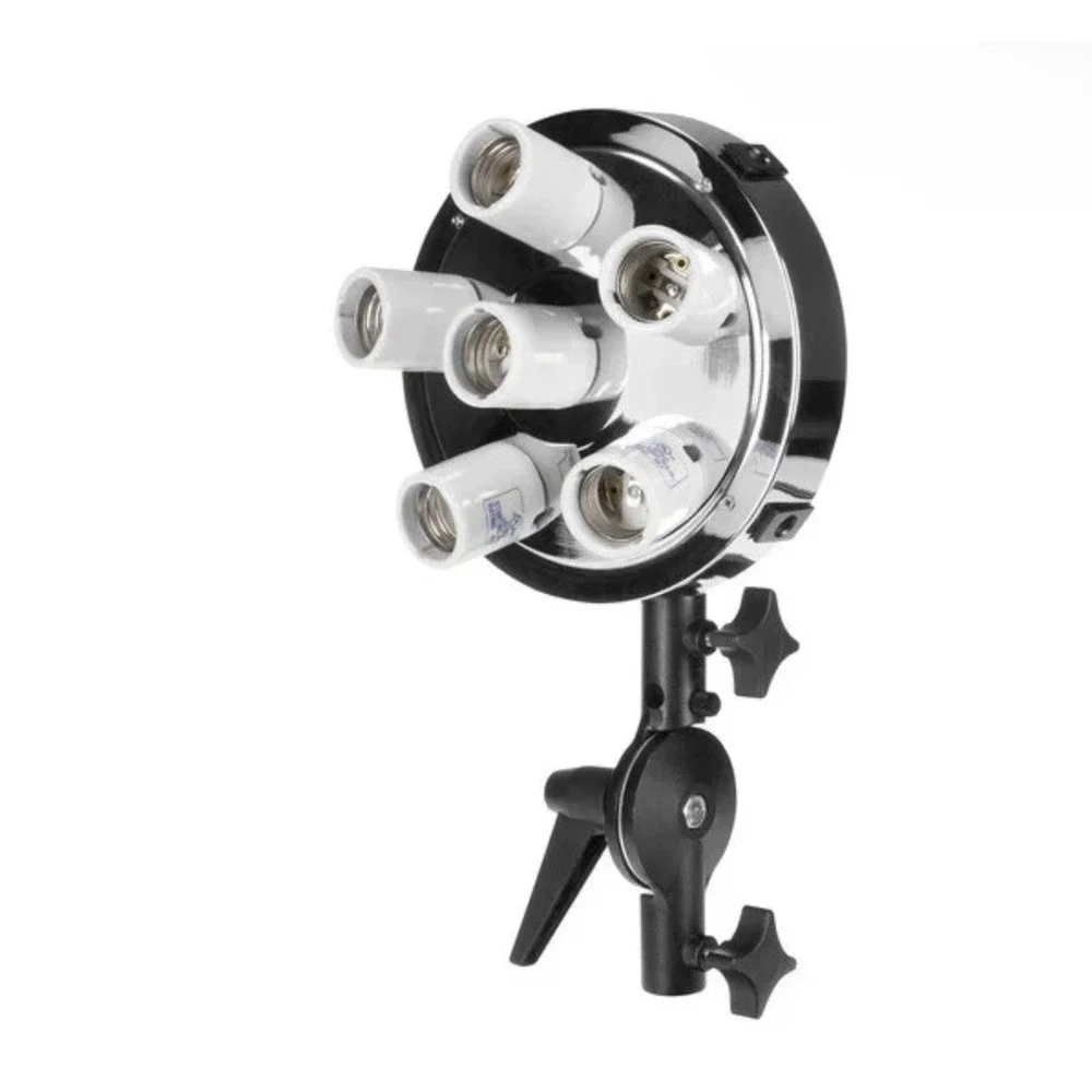 NIB Westcott Spiderlite TD6 Fixture with Flex Bracket New In Box Light Head Tilt